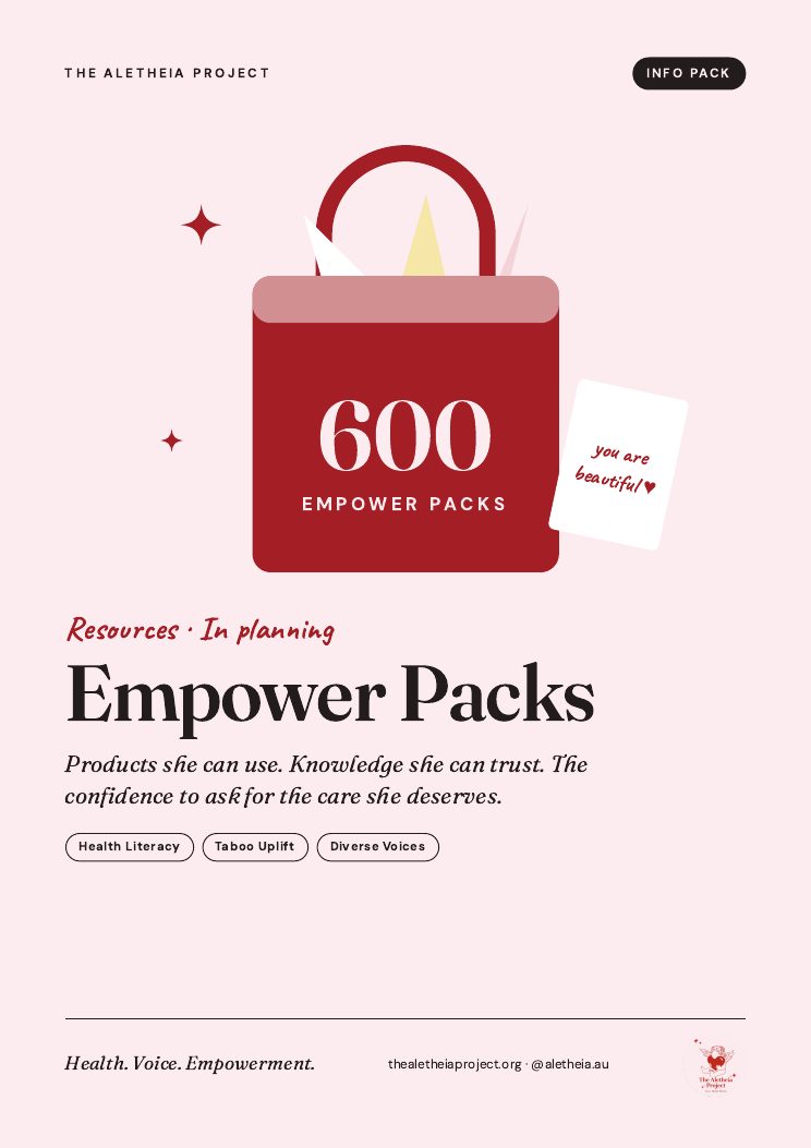 The Empower Packs info pack, page 1