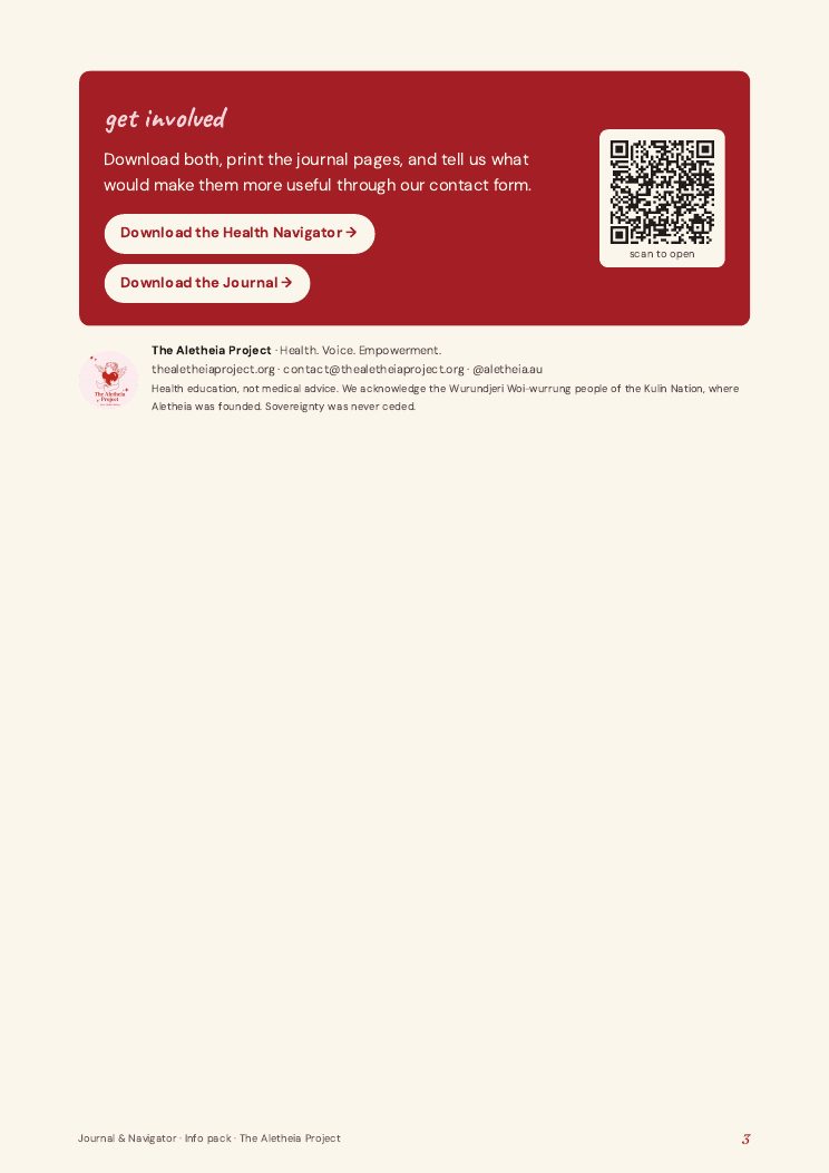 The info pack, page 3