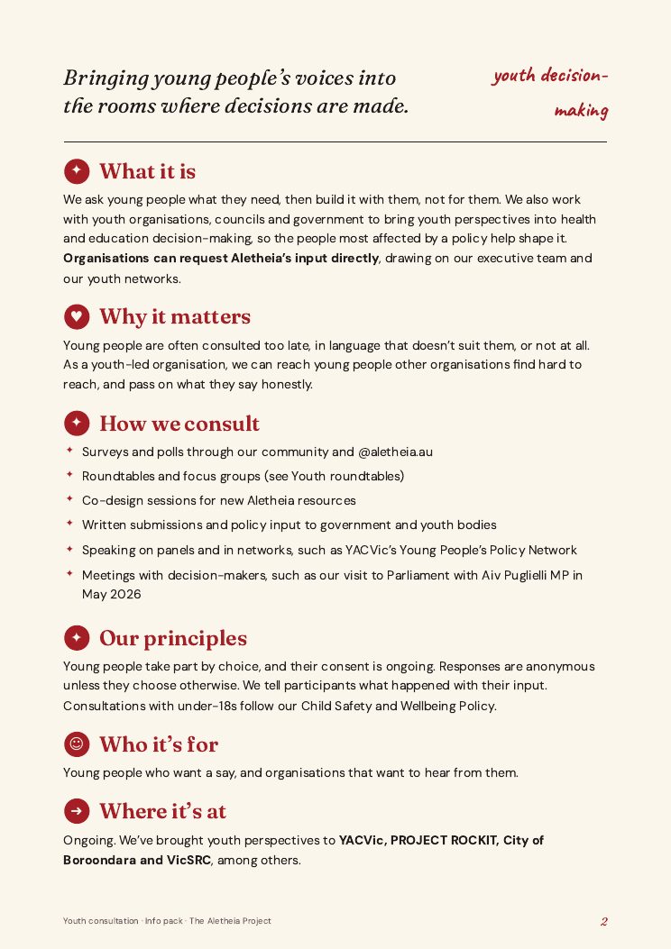 The Youth consultation info pack, page 2