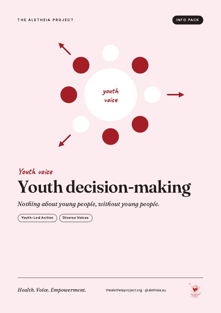 The Youth decision-making info pack, page 1