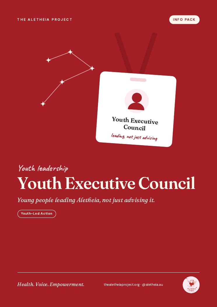 The Youth Executive Council info pack, page 1