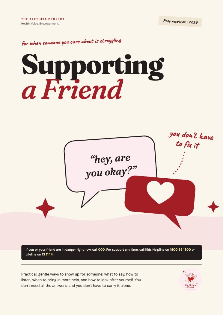 Supporting a Friend, page 1